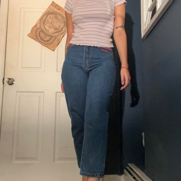 Shein Two-Toned Color Pockets Denim - Picture 2 of 3